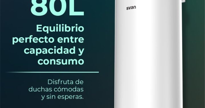 Análisis del Termo Eléctrico Vertical Svan de 80 Litros ST8001S